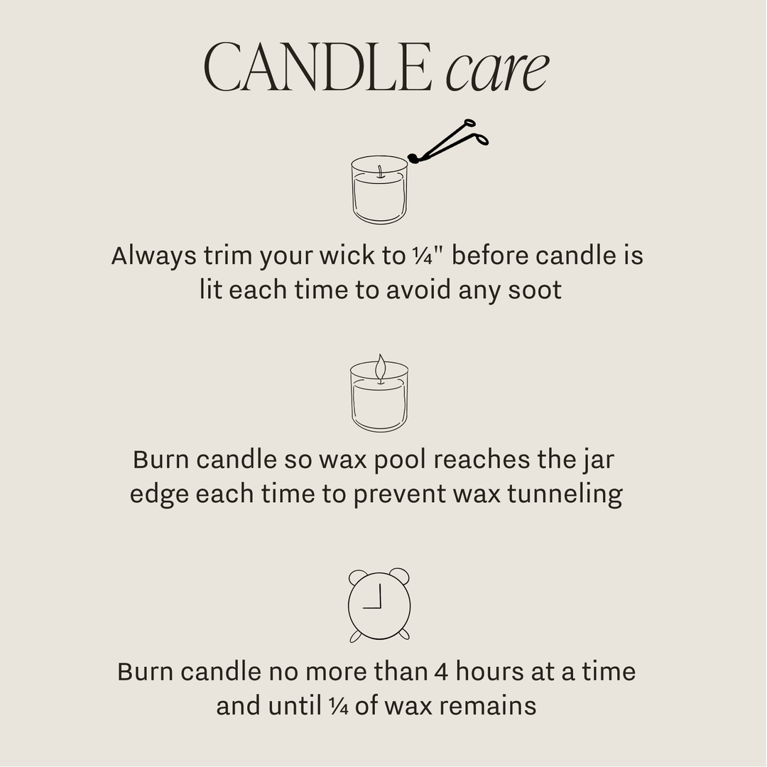 Salt and Sea Soy Candle - Amber Jar - 9 oz