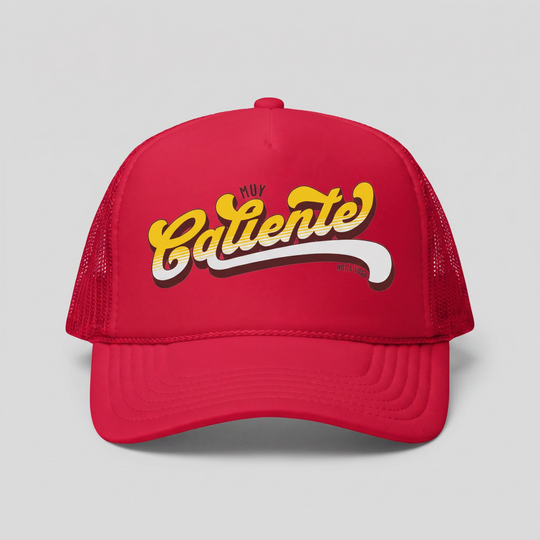 Red Muy Caliente Trucker Hat