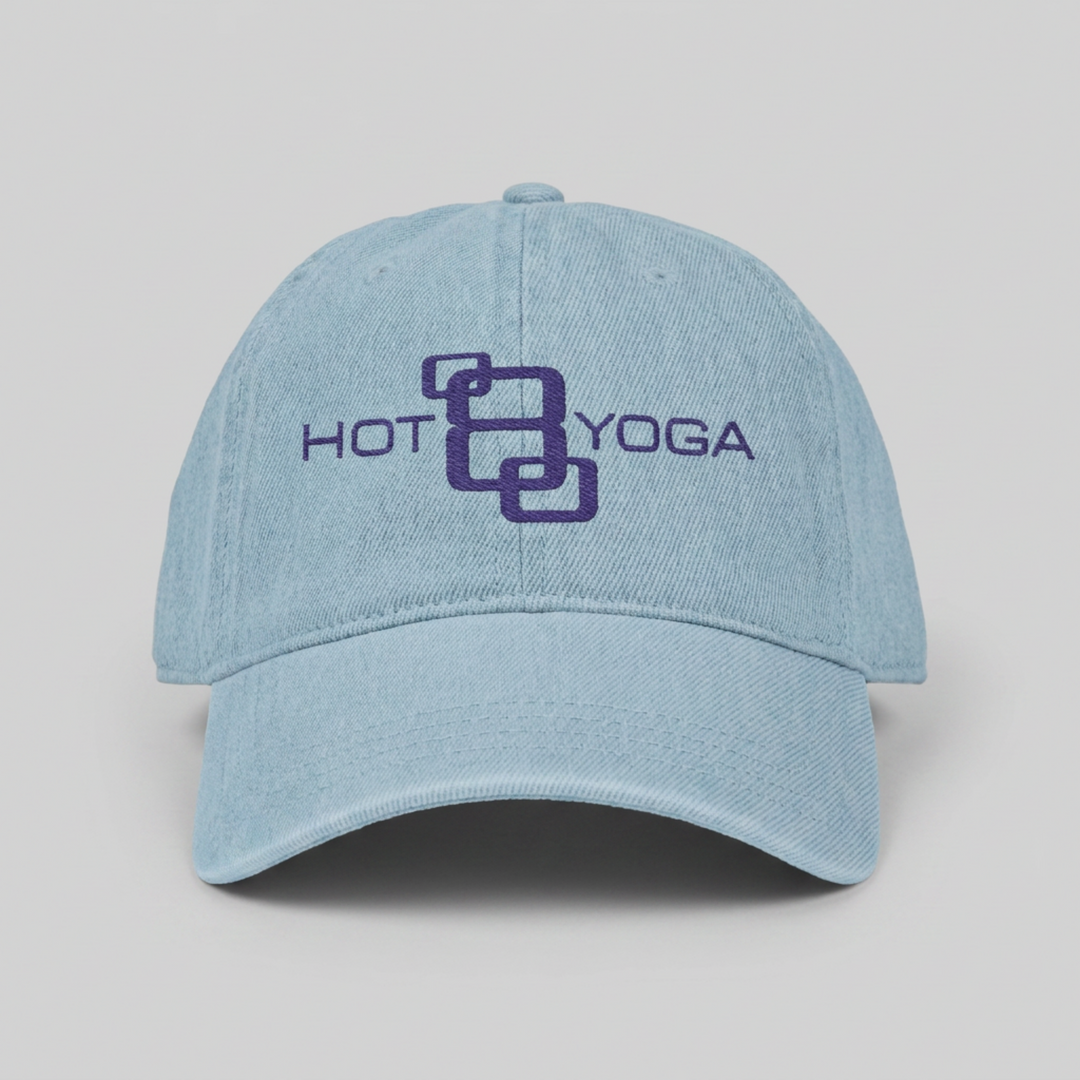 Hot 8 Yoga Denim Dad Hat