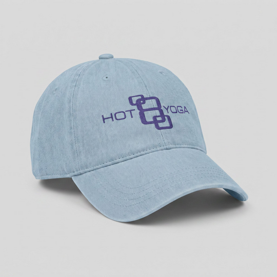 Hot 8 Yoga Denim Dad Hat