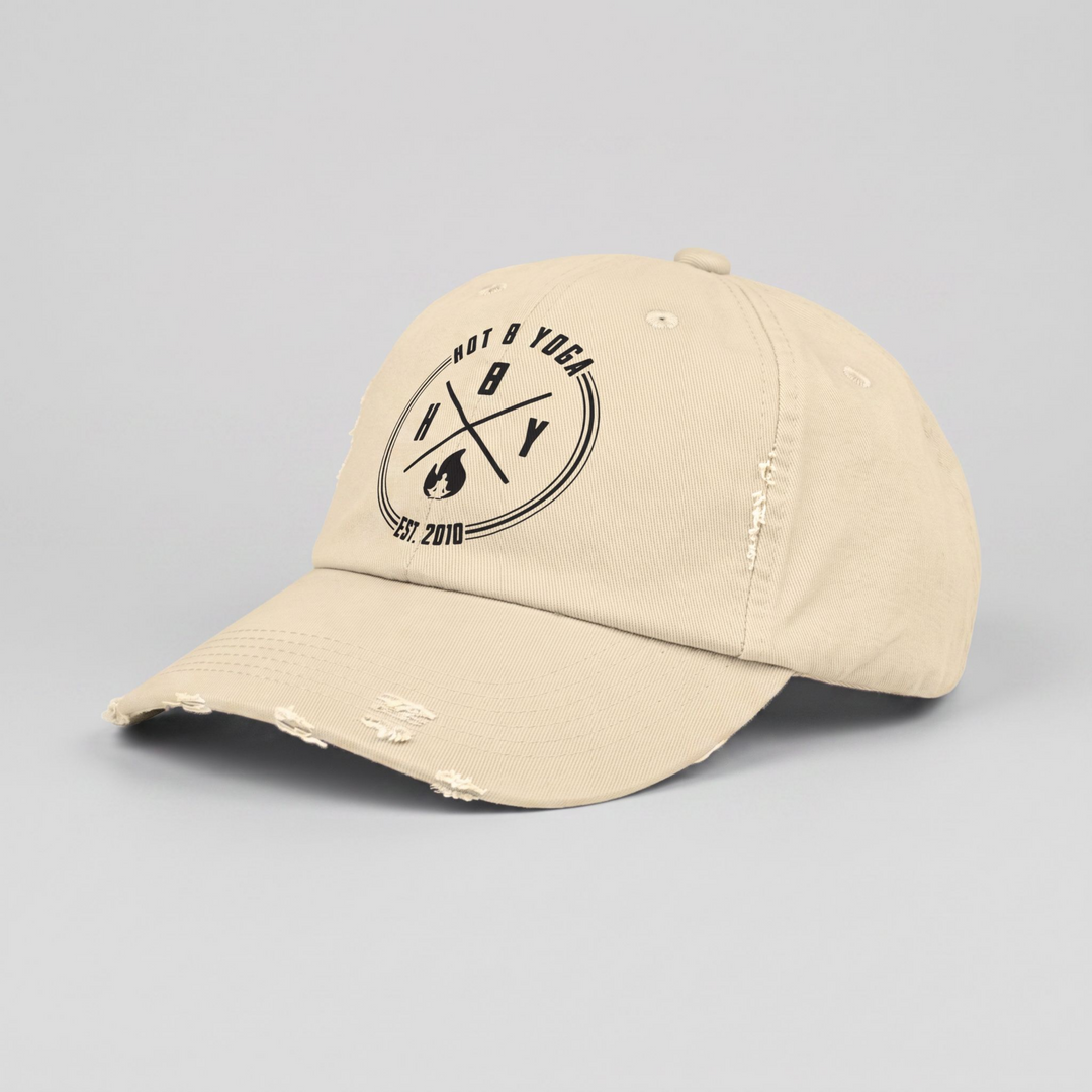 H X 8 X Y Distressed Baseball Hat