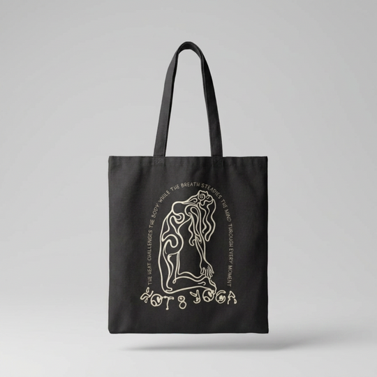Abstract Ustrasana Studio Tote Bag