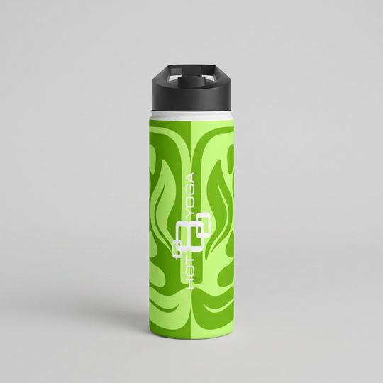 Colorblock Botanical Bloom Stainless Steel Water Bottle 18oz