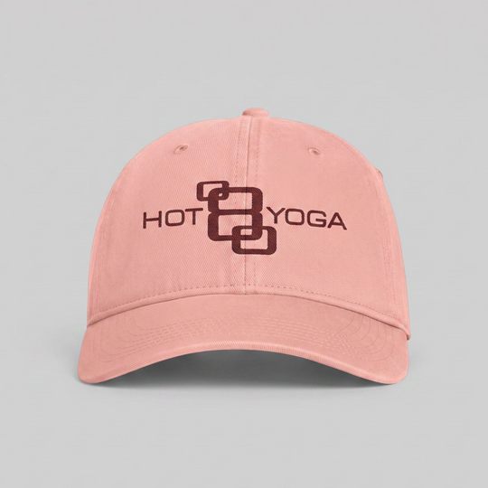 Hot 8 Yoga Pink Washed Coastal Dad Hat