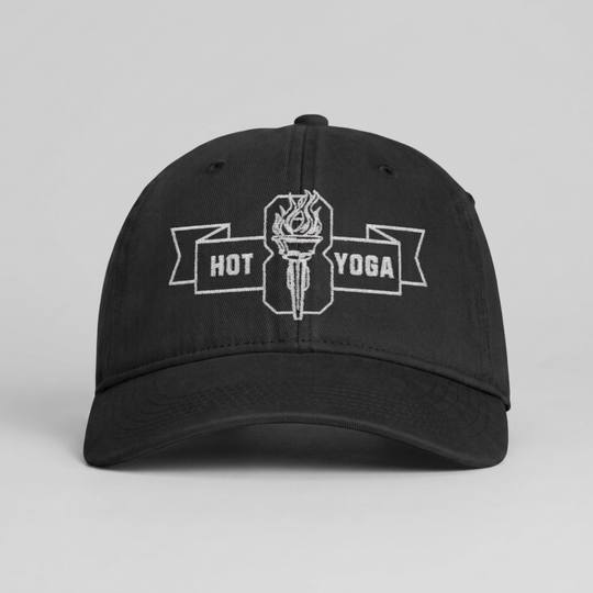 Hot 8 Yoga Legacy Torch Washed Dad Hat