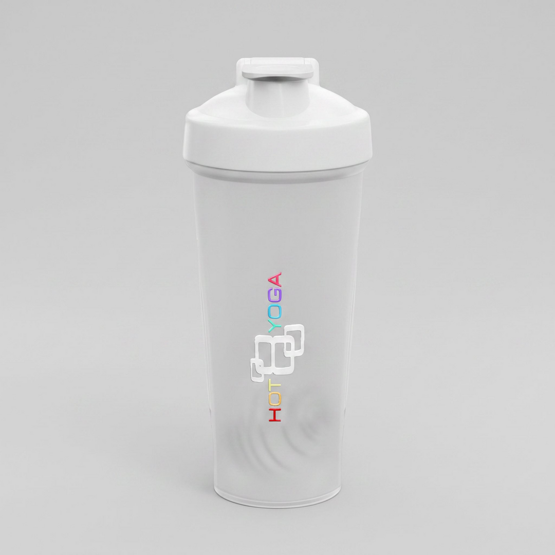 Rainbow Ombre Logo Protein Fitness Shaker Bottle