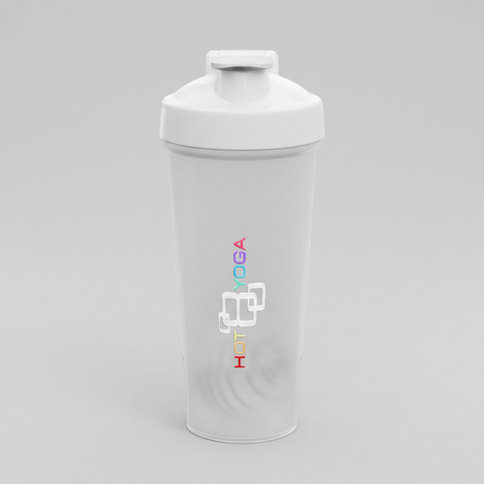 Rainbow Ombre Logo Protein Fitness Shaker Bottle
