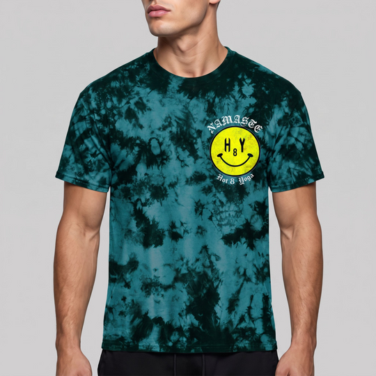 Nova Namaste H8Y Smiley Face Tie-Dye T-Shirt