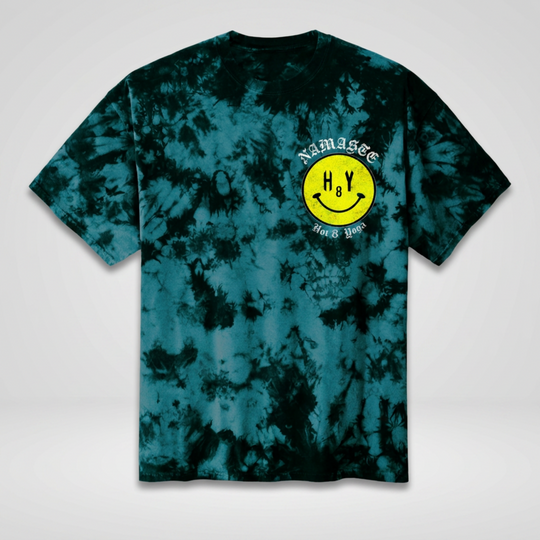Nova Namaste H8Y Smiley Face Tie-Dye T-Shirt