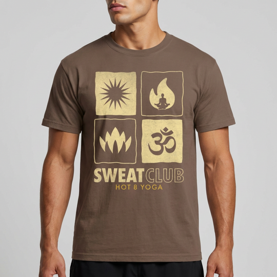 Sweat Club Icons Distressed T-Shirt