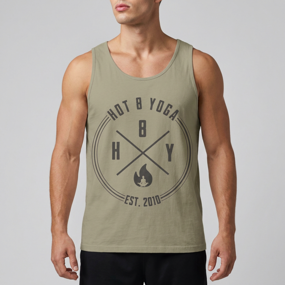 Sweat Badge Pigment Dyed Tank Top