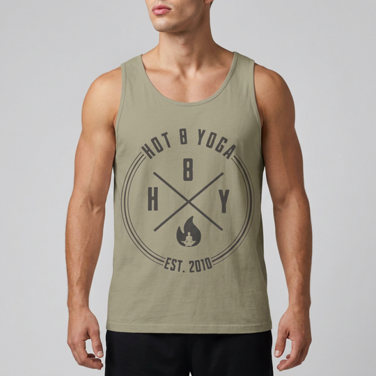 Sweat Badge Pigment Dyed Tank Top
