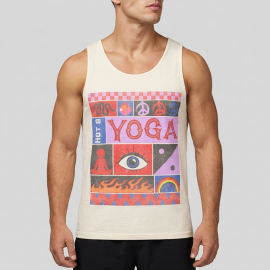 High Vibe Modern Mystic Retro Pigment Dyed Tank Top