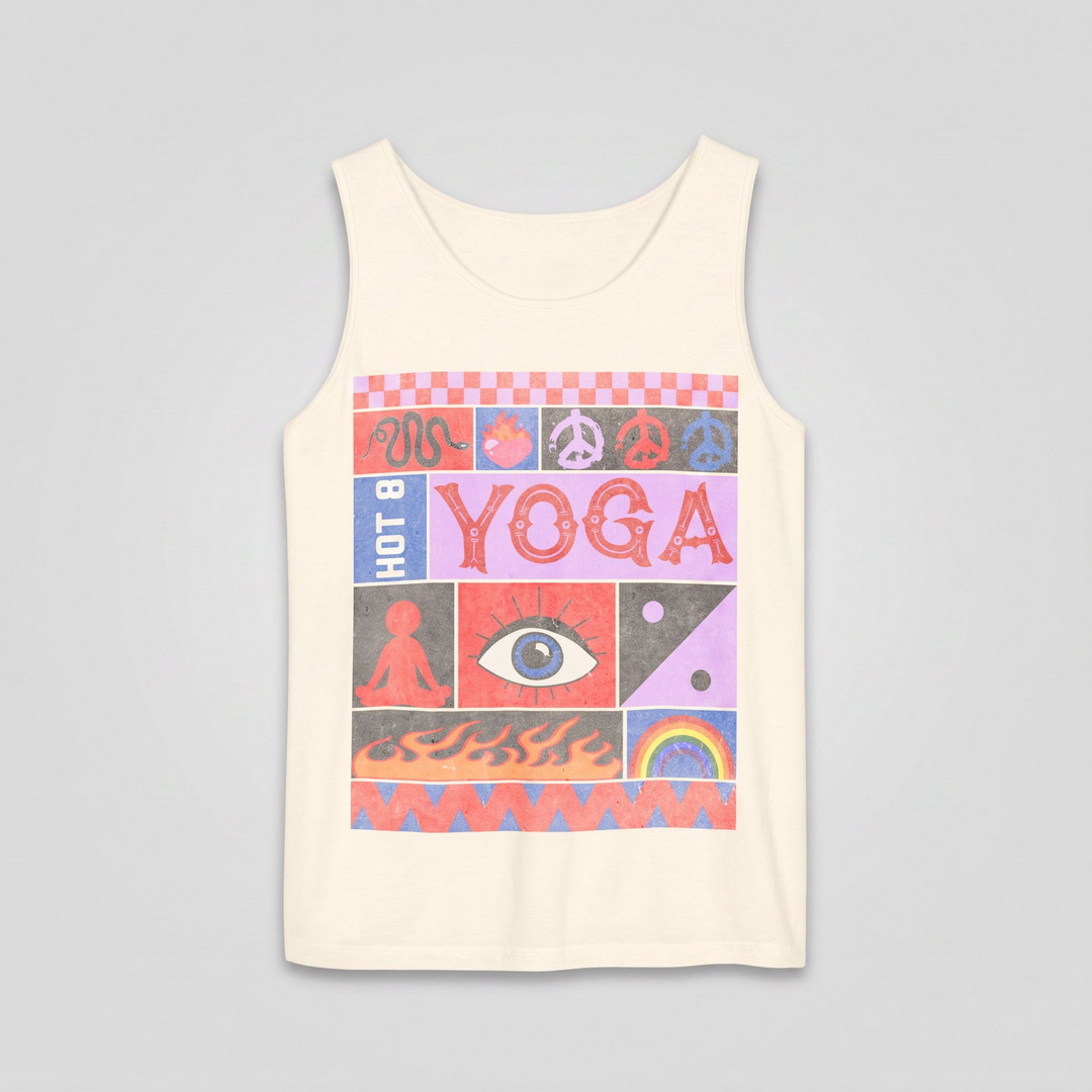 High Vibe Modern Mystic Retro Pigment Dyed Tank Top