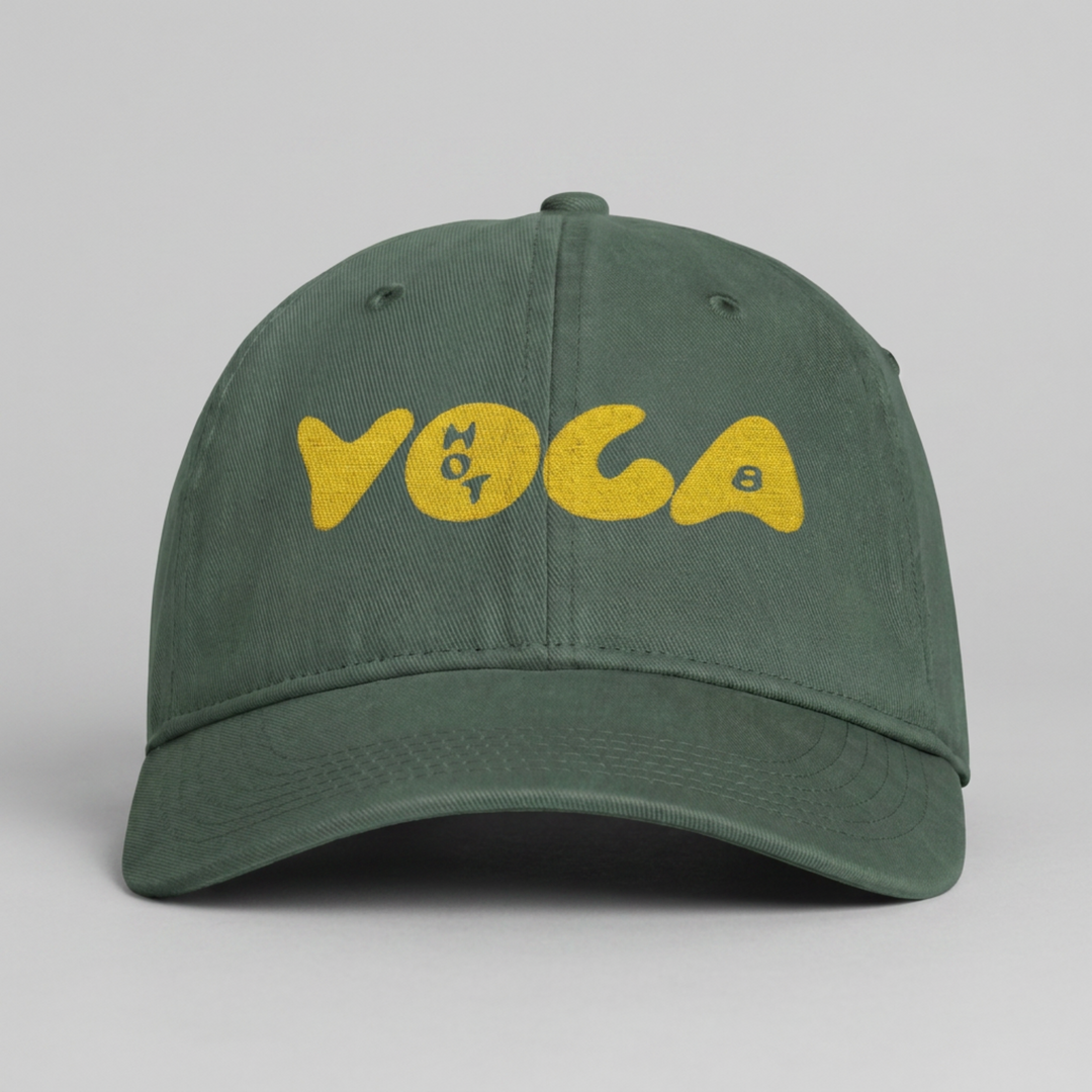 Hot 8 Yoga Retro Wave Washed Dad Hat