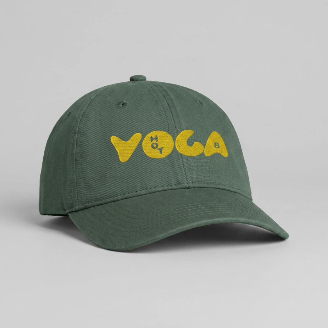 Hot 8 Yoga Retro Wave Washed Dad Hat