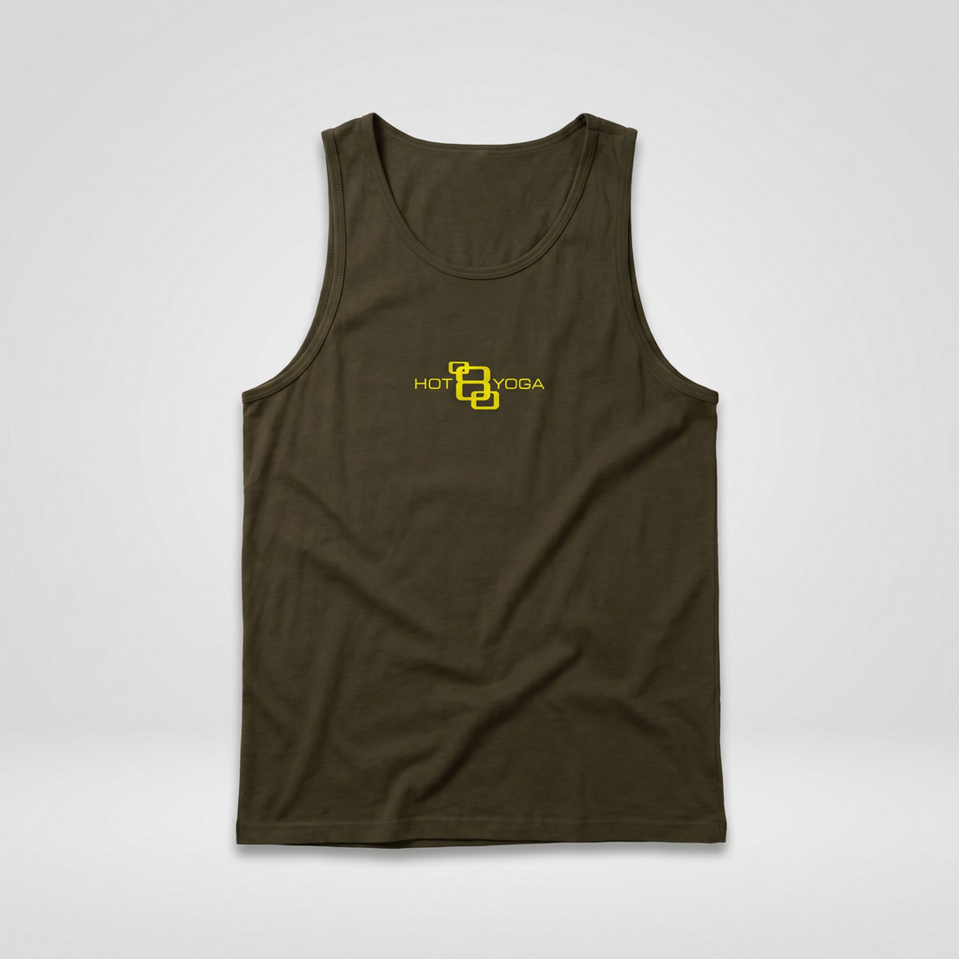 Hot 8 Yoga Military Green Essential Tank Top