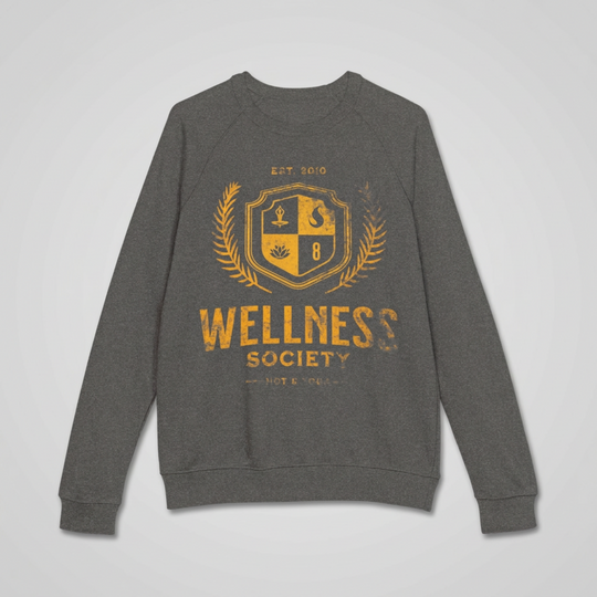 Wellness Society Vintage Raglan Sweatshirt