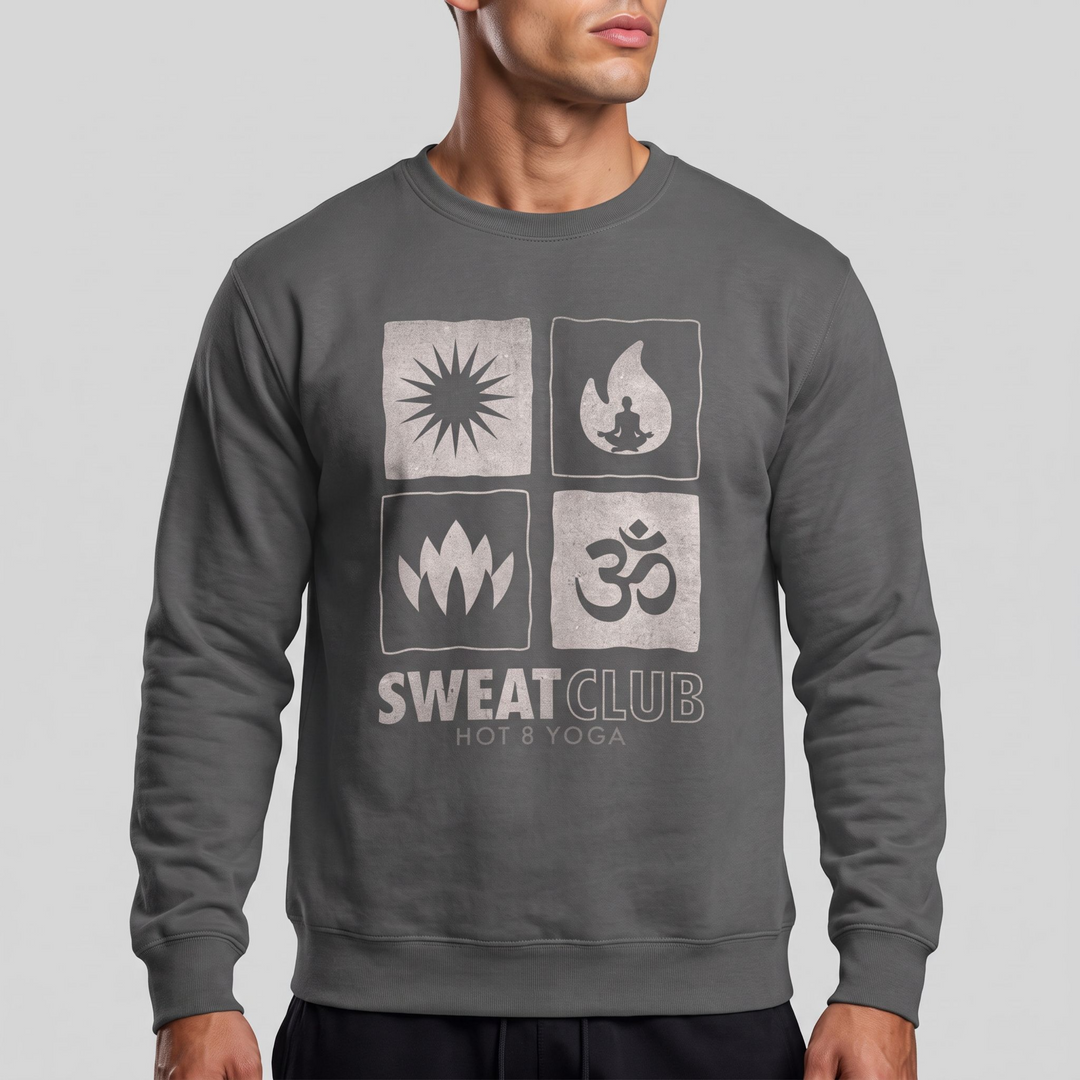 Sweat Club Distressed Sweatshirt