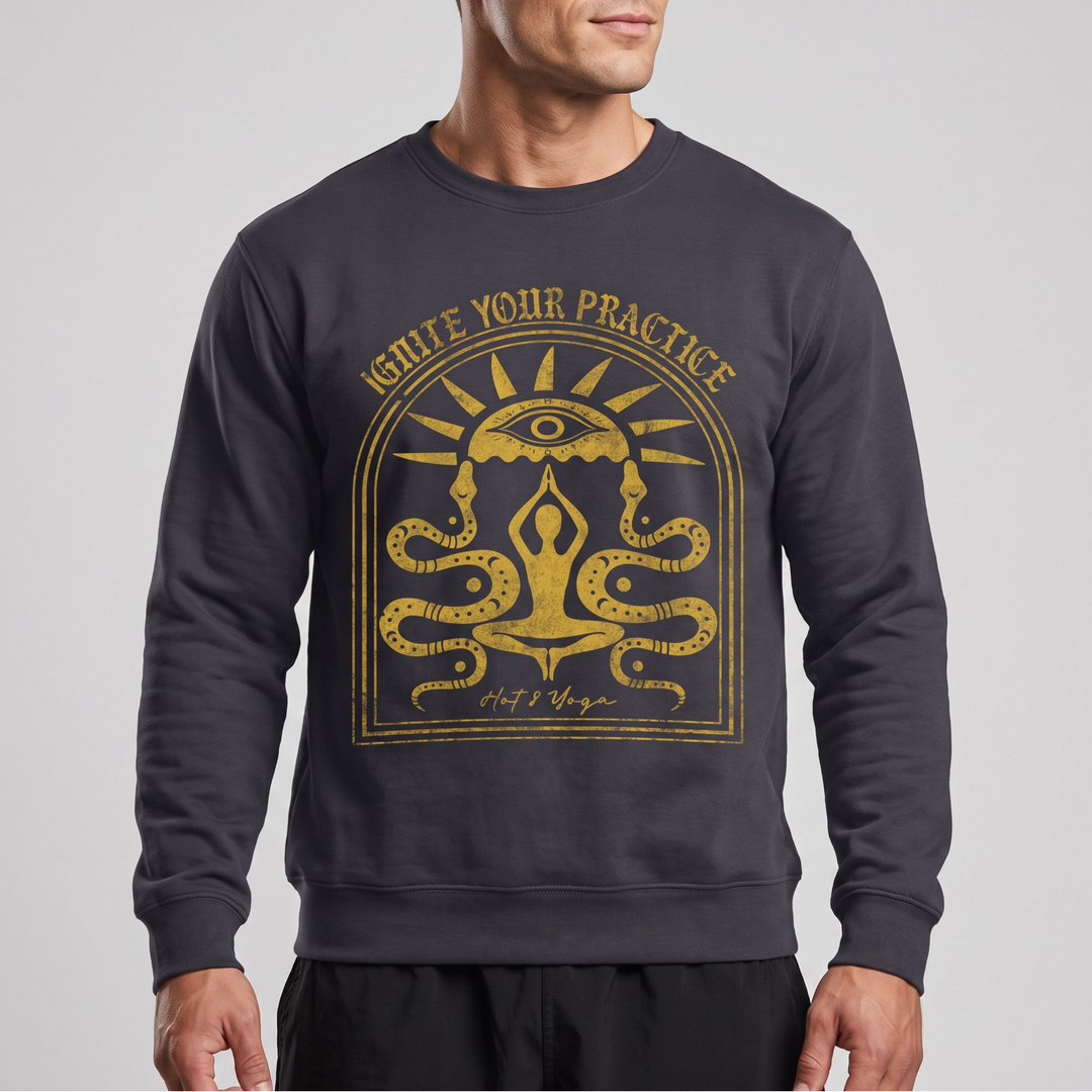 Ignite Your Practice Distressed Sweatshirt