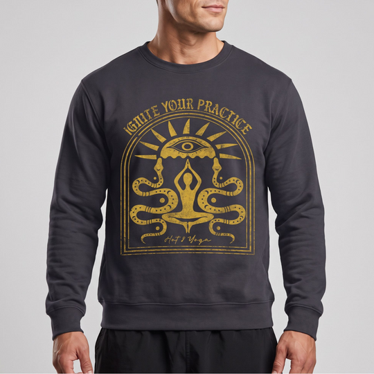 Ignite Your Practice Distressed Sweatshirt