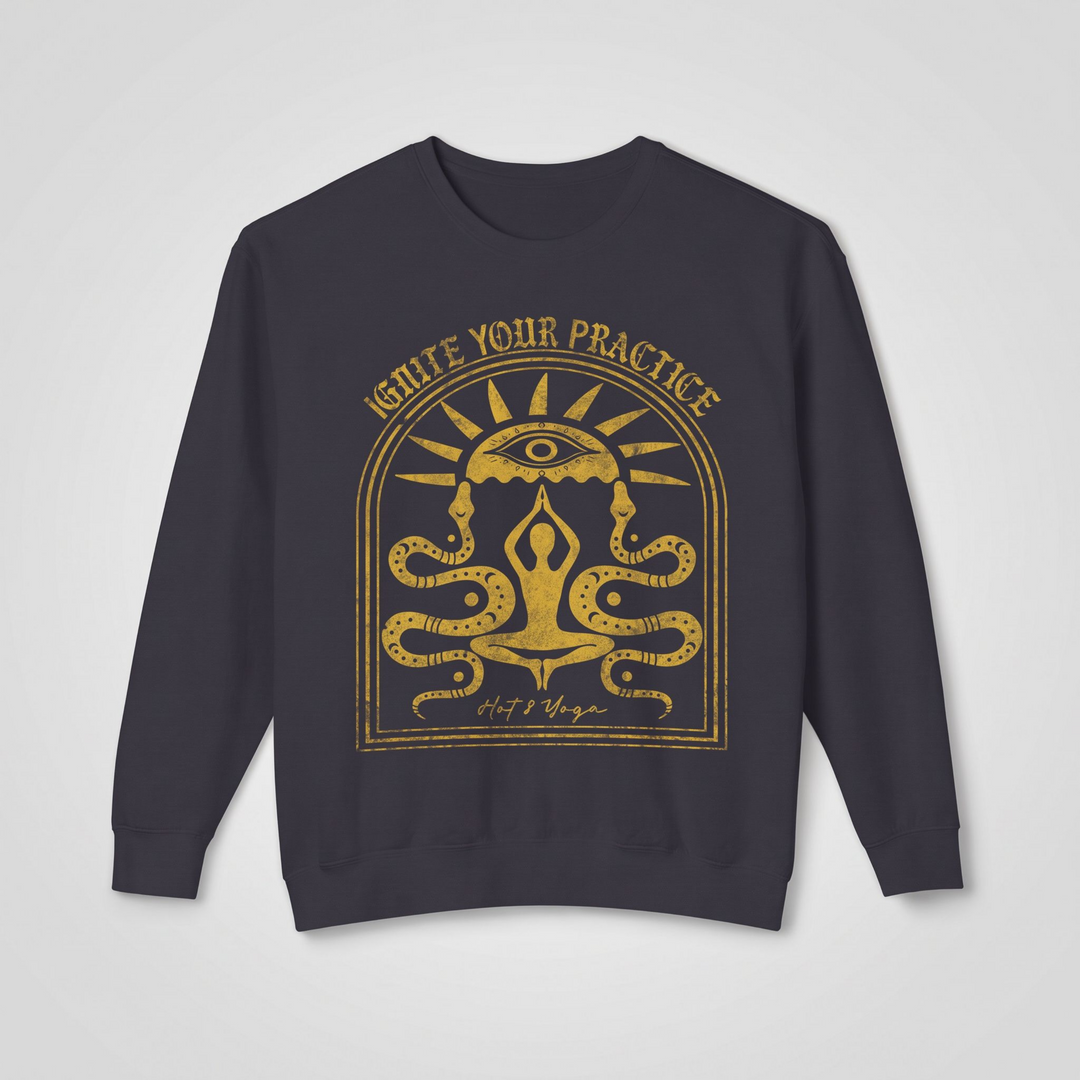 Ignite Your Practice Distressed Sweatshirt