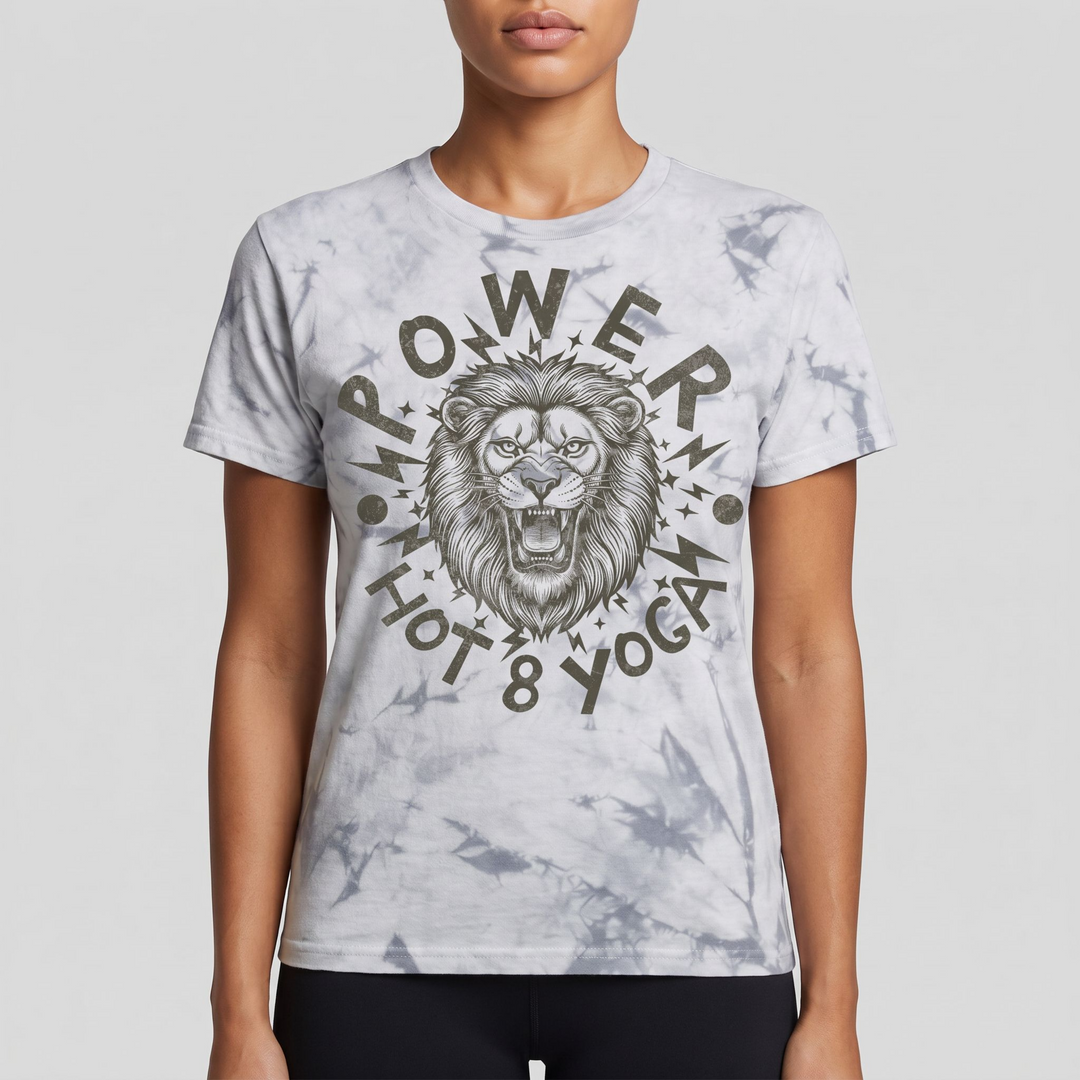 Power Lion Pride Tie Dye T-Shirt