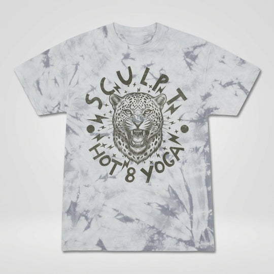 Sculpt Leopard Phantom Tie Dye T-Shirt