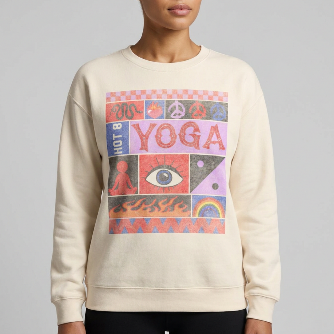 High Vibe Modern Mystic Retro Sweatshirt