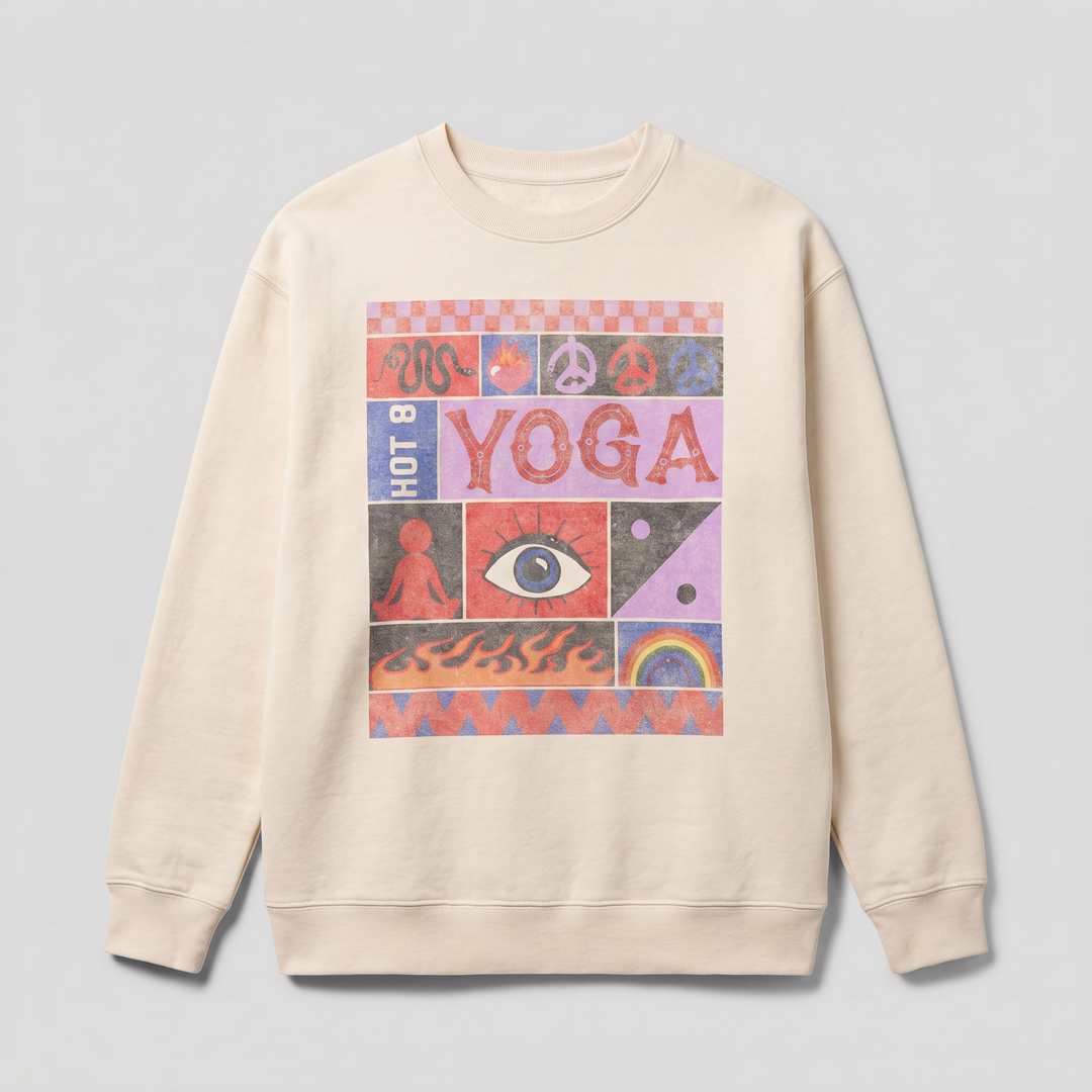 High Vibe Modern Mystic Retro Sweatshirt
