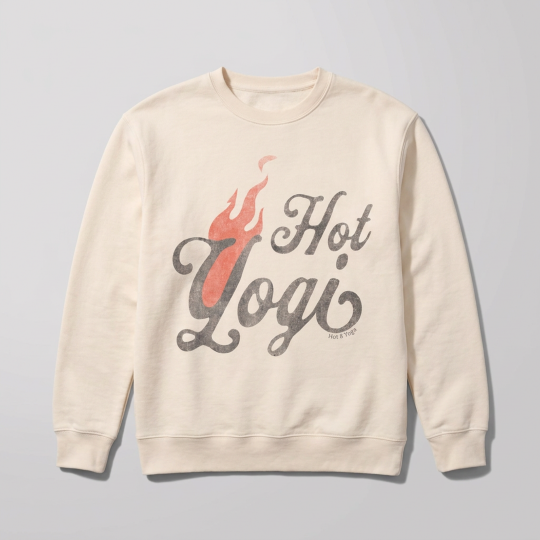 Hot Yogi Distressed Sweatshirt