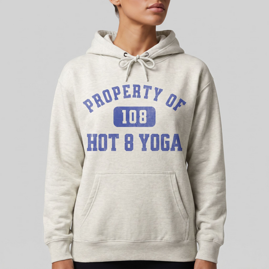 Property of Hot 8 Yoga Vintage Pullover Pullover