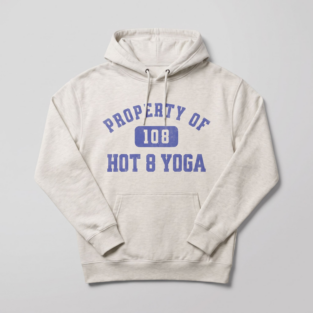 Property of Hot 8 Yoga Vintage Pullover Pullover