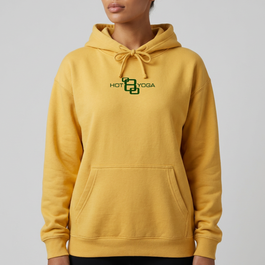 Hot 8 Yoga Essential Mustard Pullover Hoodie