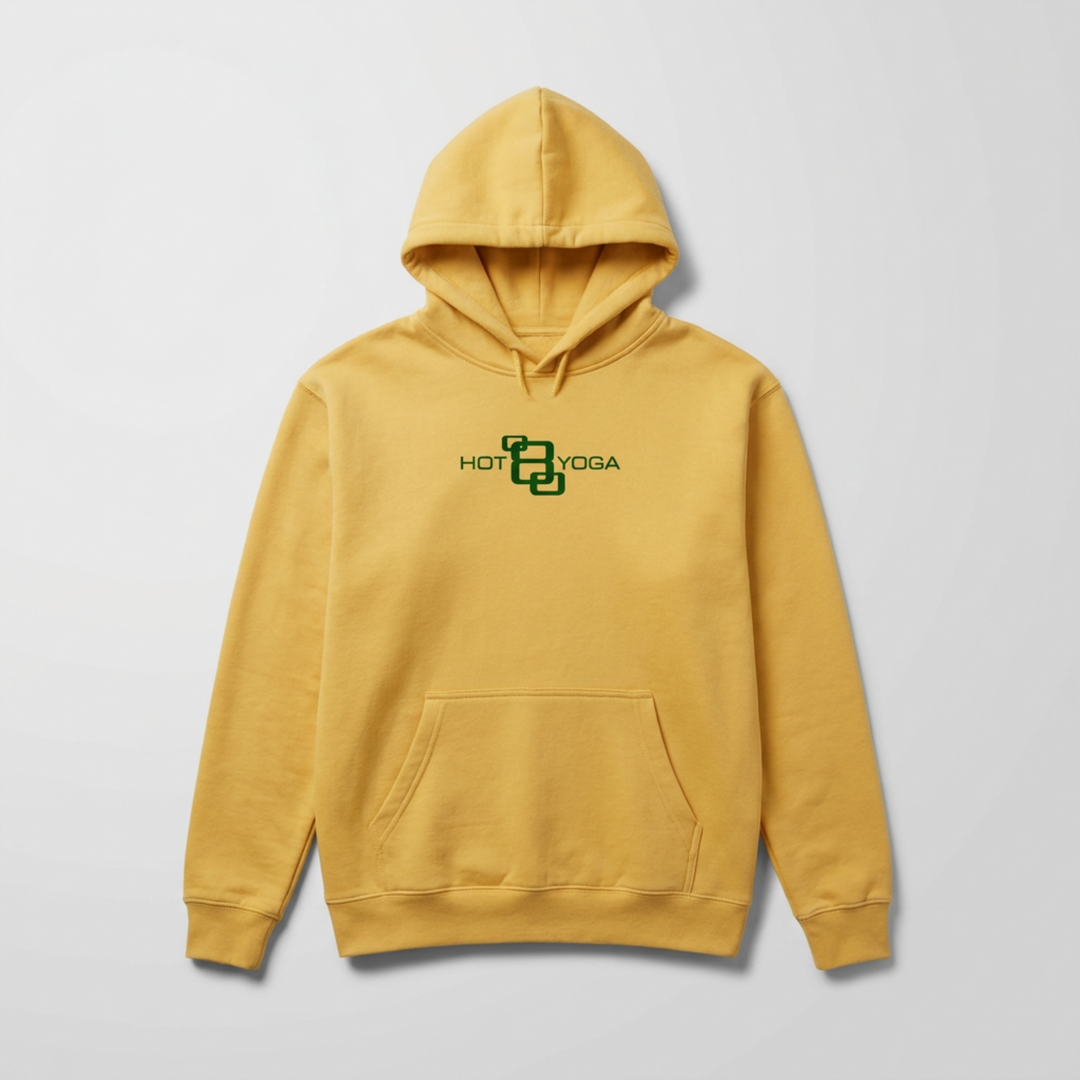 Hot 8 Yoga Essential Mustard Pullover Hoodie