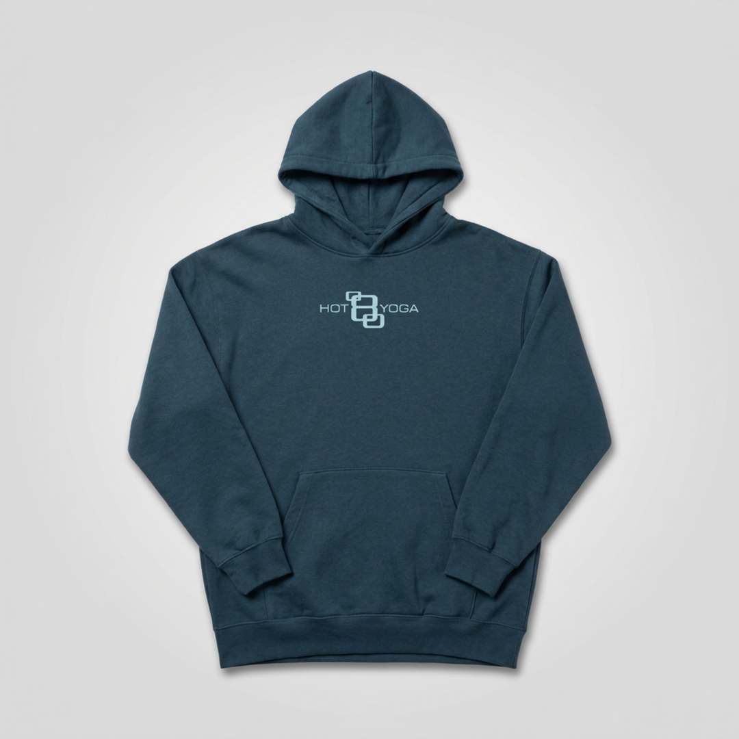 Hot 8 Yoga Essential Blue Pullover Hoodie