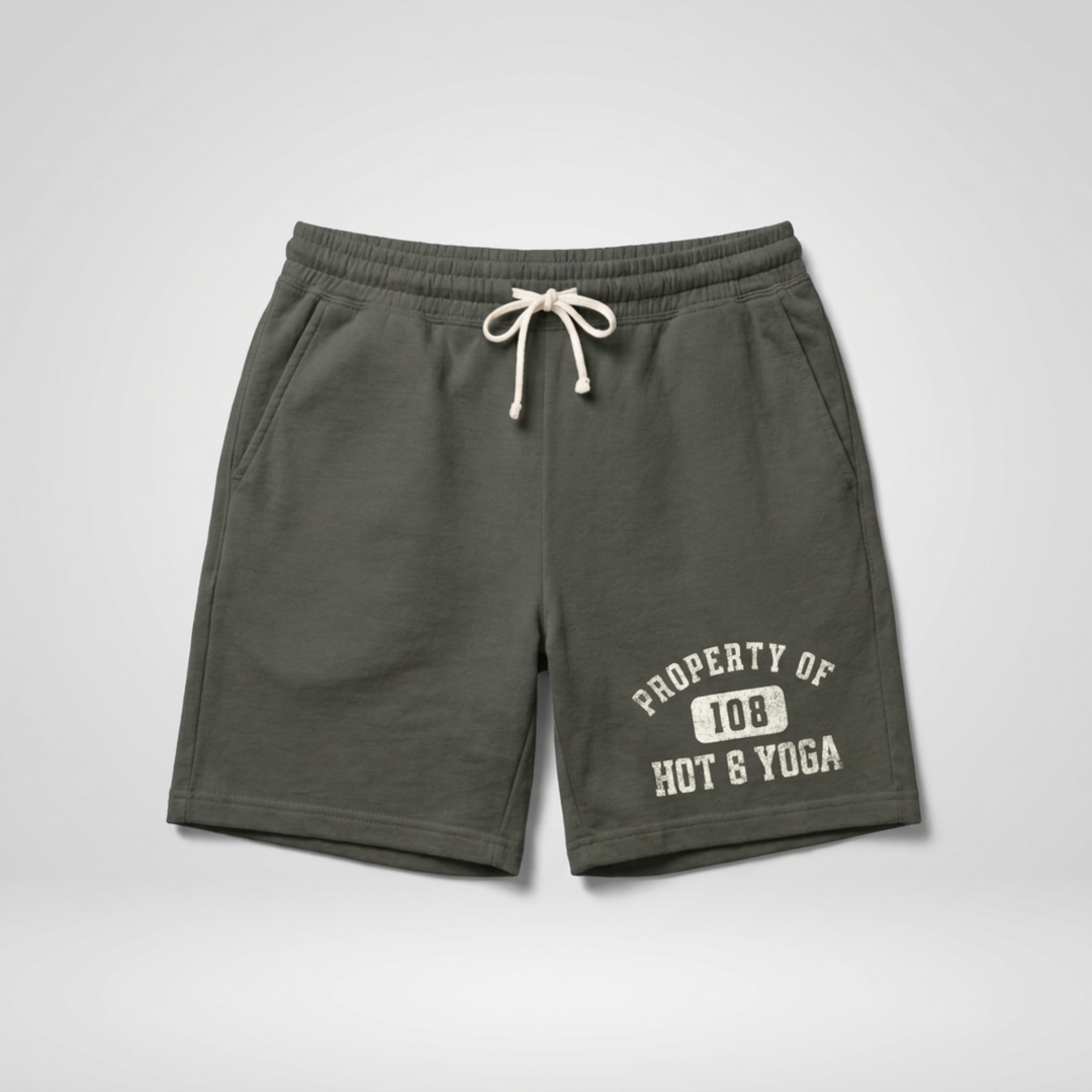 Property of Hot 8 Yoga Vintage Sweat Shorts