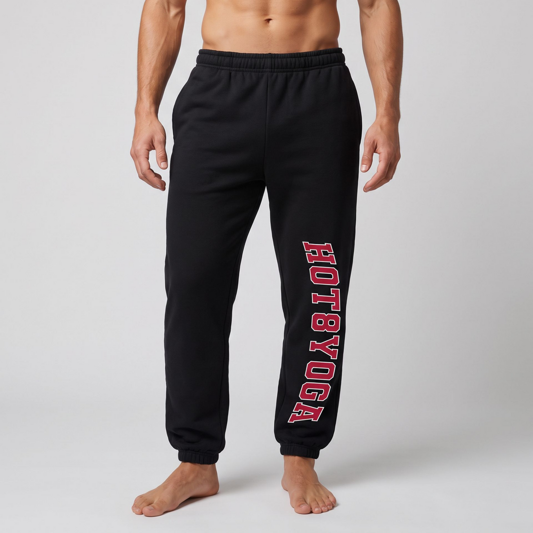 Hot 8 Yoga Collegiate Logo Sweatpants