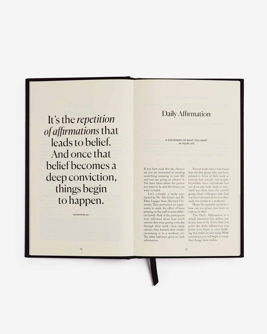 The Five Minute Journal - Bold Black