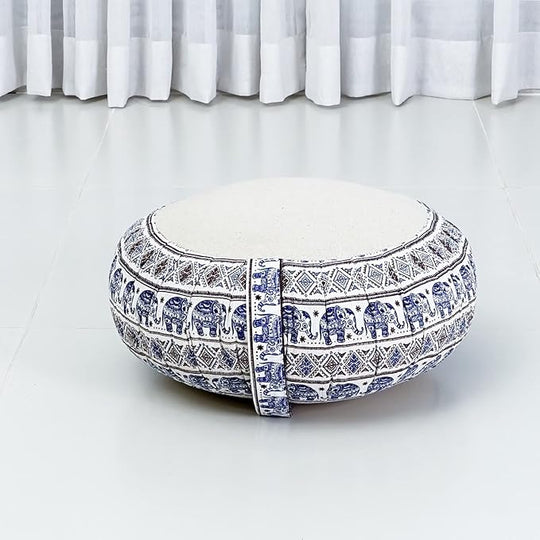 Zafu Sacred Elephant Meditation Cushion Set