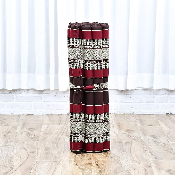 Zafu Crimson Kanok Meditation Cushion Set