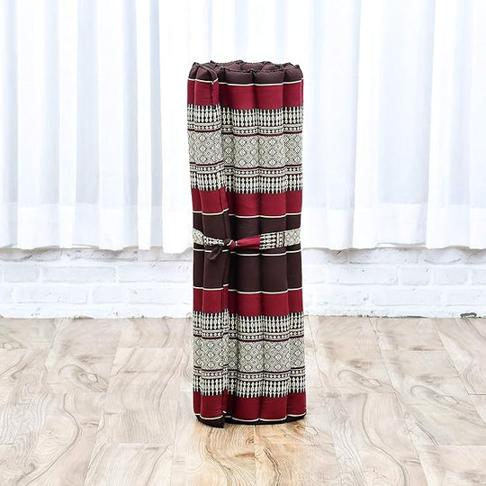 Zafu Crimson Kanok Meditation Cushion Set