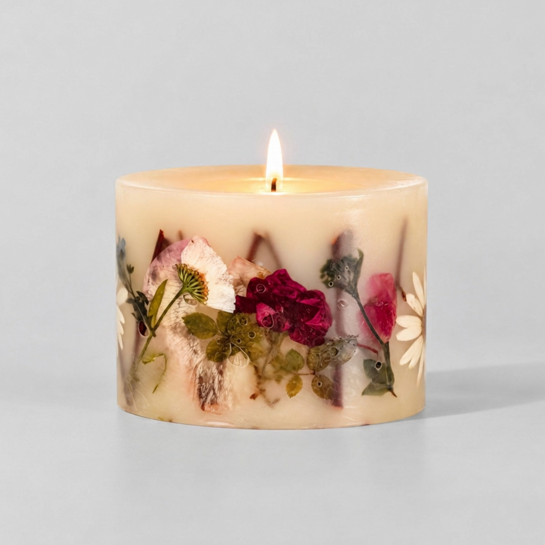 Petite Botanical Candle - Apricot Rose