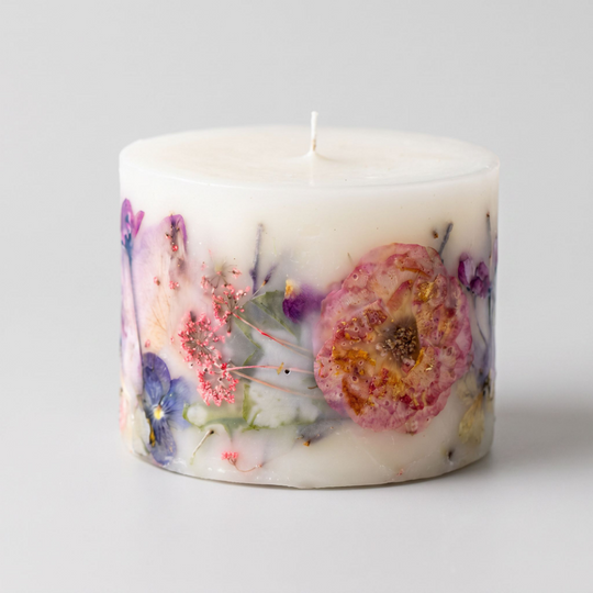Petite Botanical Candle - Blushing Rosewood