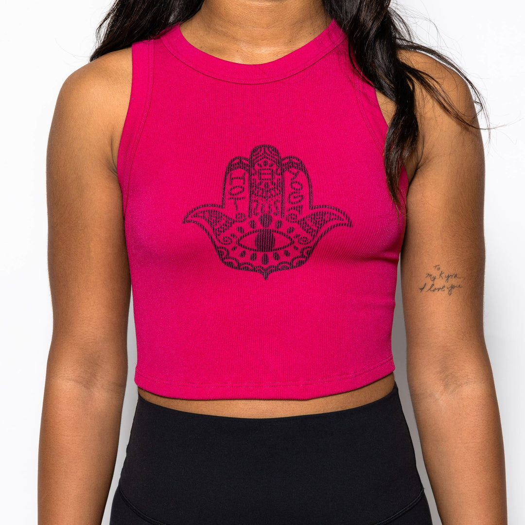 Hamsa Cropped Tank