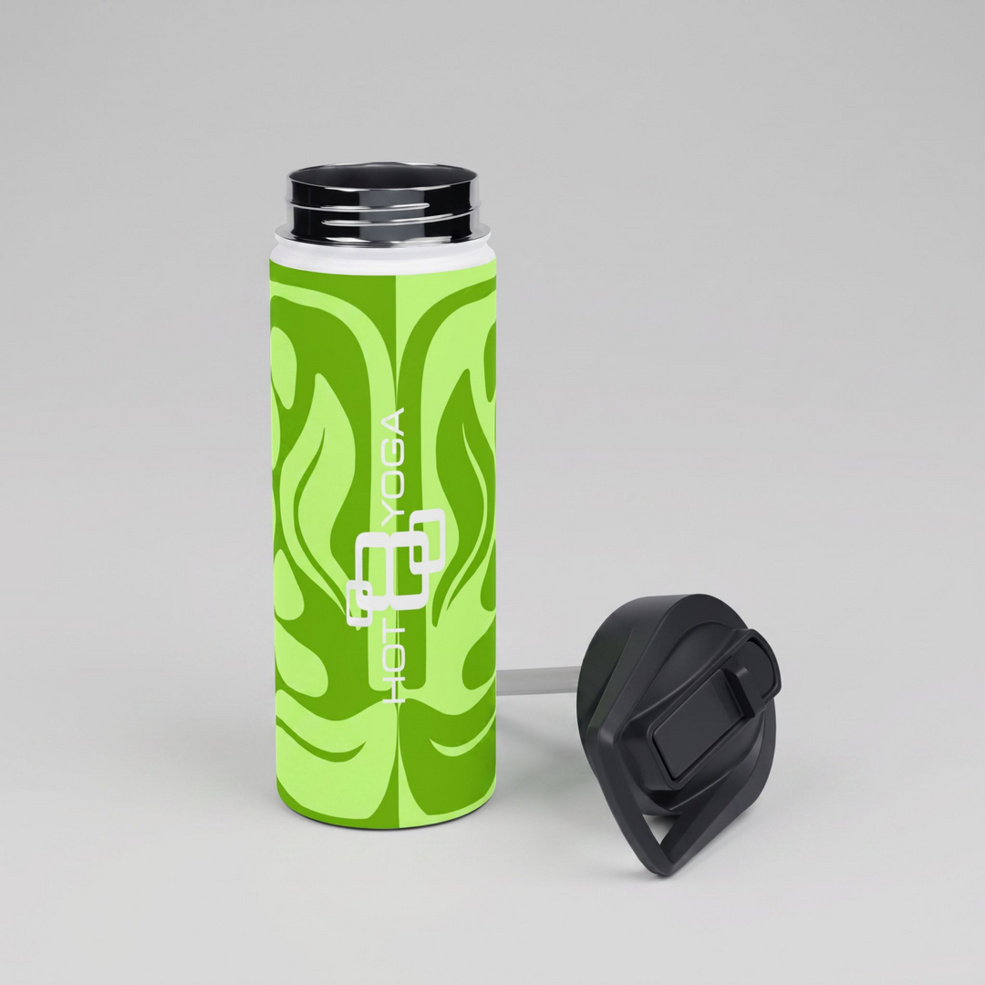 Colorblock Botanical Bloom Stainless Steel Water Bottle 18oz