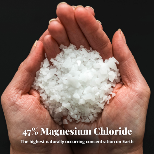 Pure Dead Sea Magnesium Chloride Flakes