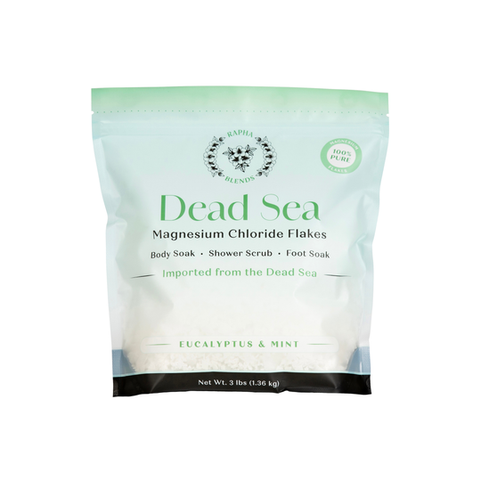 Pure Dead Sea Magnesium Chloride Flakes