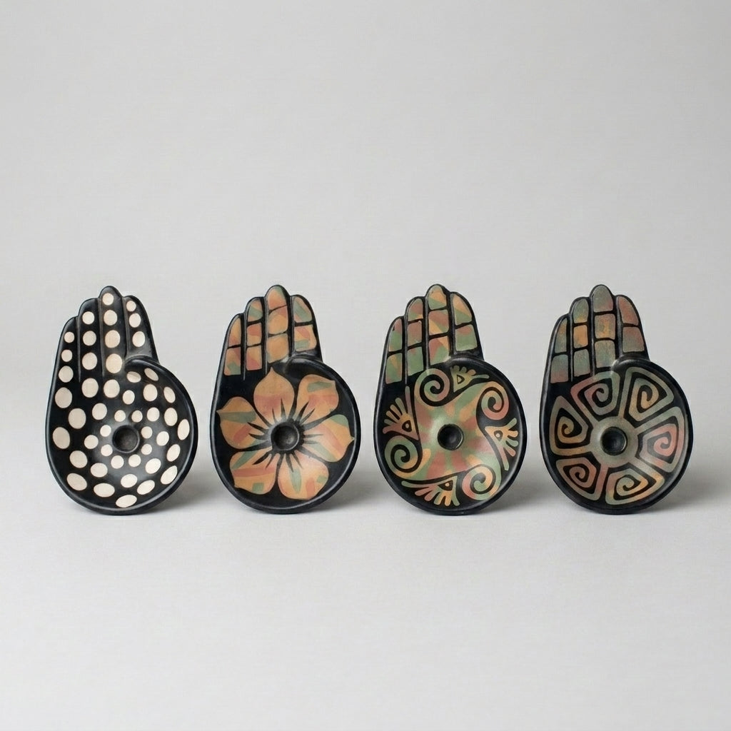 Hand Ceramic Incense Holder