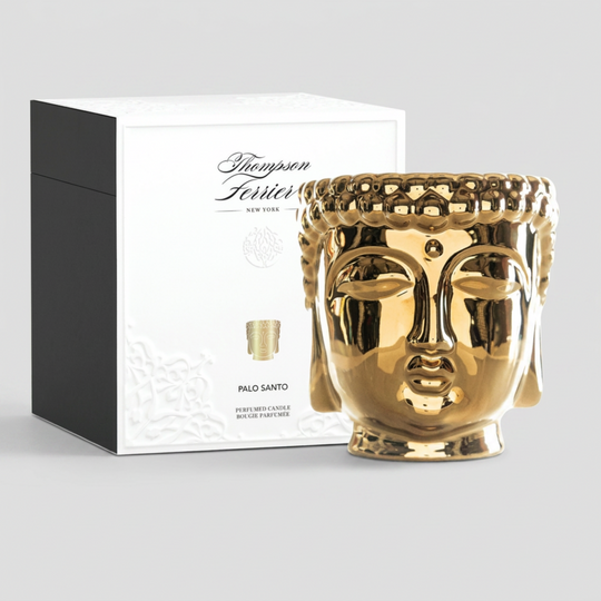 Thompson Ferrier Gold Buddha Candle